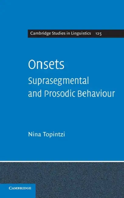 Onsets by Nina Topintzi