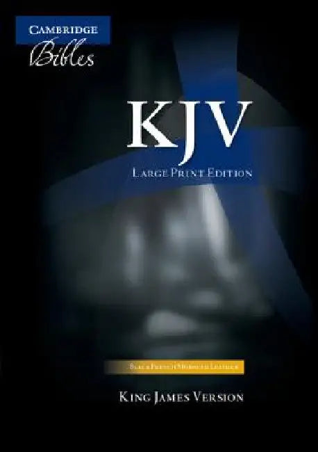Large Print Text Bible-KJV by Cambridge University Press