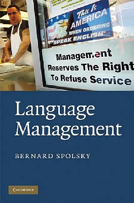 Language Management by Bernard Spolsky