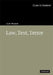 Law, Text, Terror by Ian Ward