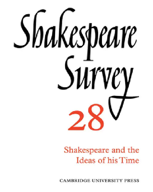 Shakespeare Survey by Stanley W. Wells, Kenneth Muir, Jonathan Bate