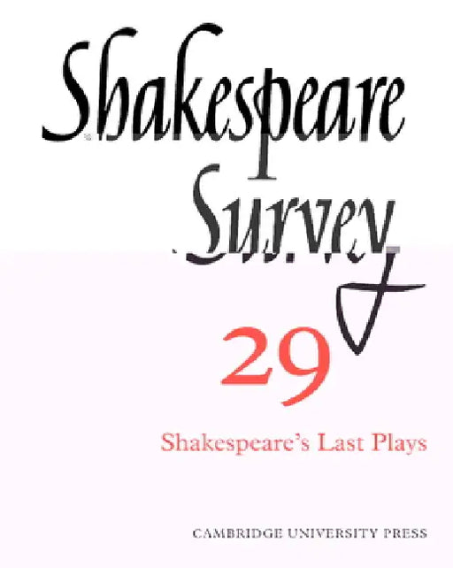 Shakespeare Survey by Kenneth Muir, Jonathan Bate, Michael Dobson
