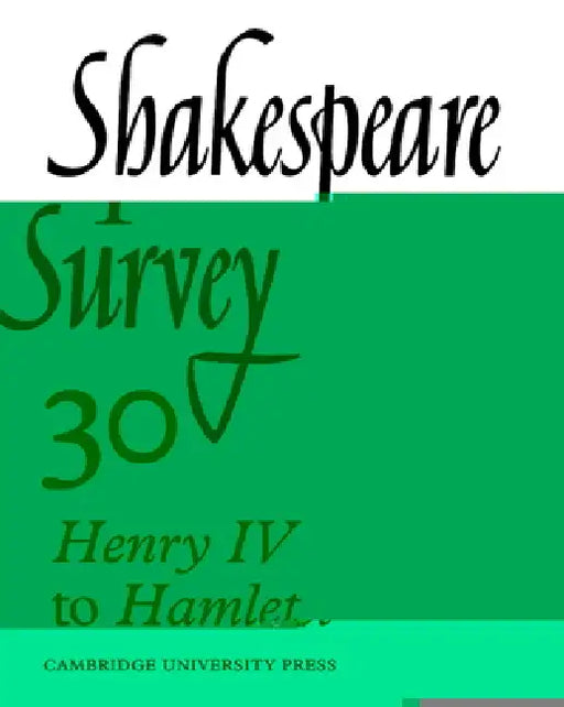 Shakespeare Survey by Kenneth Muir, Jonathan Bate, Michael Dobson