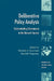 Deliberative Policy Analysis: Understanding Governance in the Network Society by Hendrik Wagenaar, Robert E. Goodin, Brian Barry