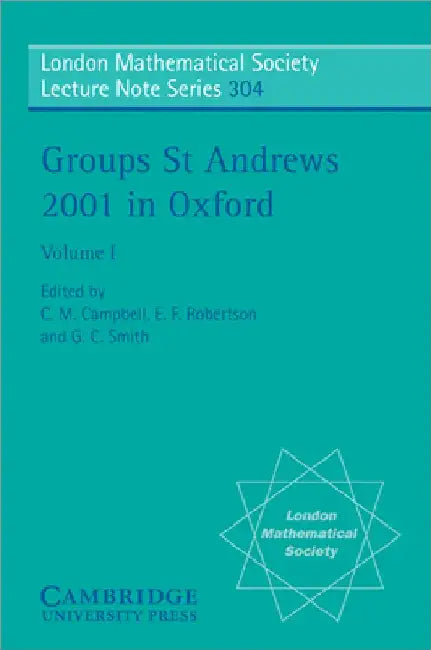 Groups St Andrews 2001 in Oxford by Colin Campbell