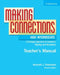 Making Connections High Intermediate Teacher's Manual: An Strategic Approach to Academic Reading and Vocabulary by Kenneth J. Pakenham
