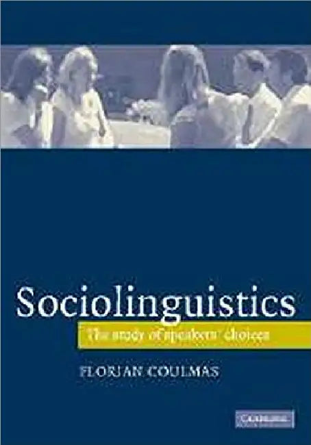 Sociolinguistics by Richard A. Hudson