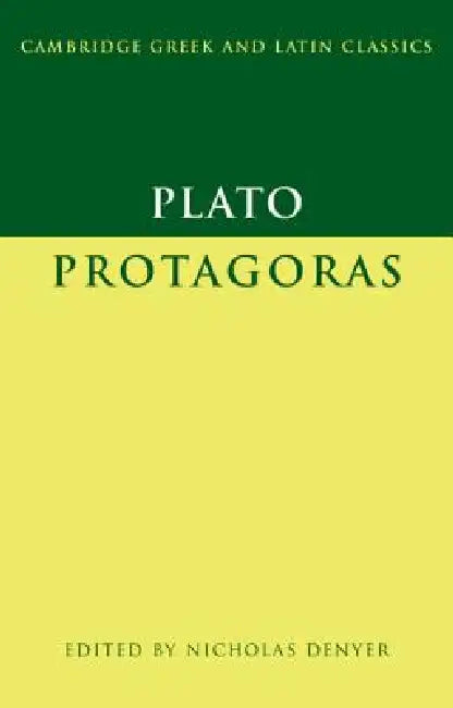 Plato: Protagoras by Plato, Nicholas Denyer