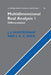 Multidimensional Real Analysis I: Differentiation by J. J. Duistermaat, J. A. C. Kolk, Johan A. C. Kolk