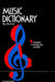 Music Dictionary by Roy Bennett