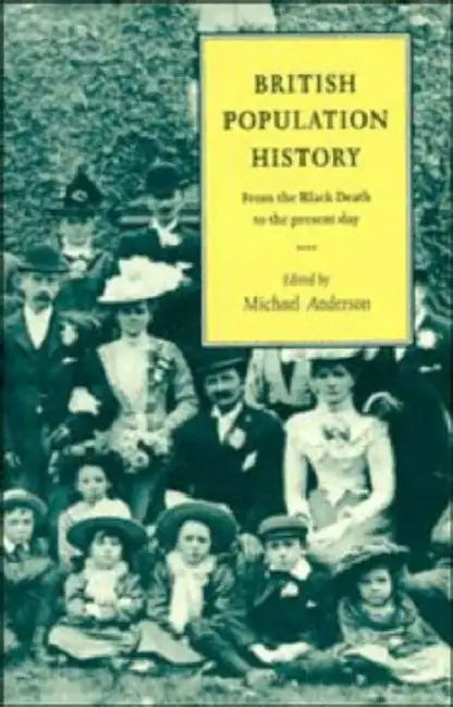 British Population History by Michael Anderson, Anderson Michael