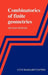 Combinatorics of Finite Geometries by Lynn Margaret Batten