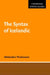 The Syntax of Icelandic by Hoskuldur Thrainsson
