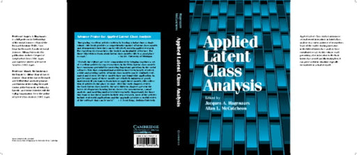 Applied Latent Class Analysis by Jacques A. Hagenaars, Allan L. McCutcheon
