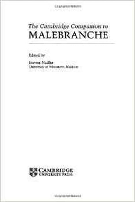 The Cambridge Companion To Malebranche