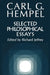 Selected Philosophical Essays by Carl Gustav Hempel, Richard Jeffrey