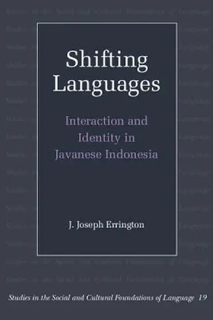 Shifting Languages by J. Joseph Errington