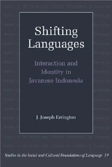 Shifting Languages by J. Joseph Errington