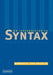 An Introduction to Syntax by Jr. Van Valin Robert D.