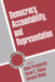 Democracy, Accountability, and Representation by Adam Przeworski