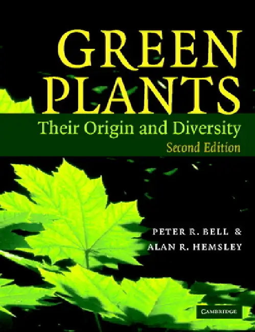 Green Plants by Peter Robert Bell, Alan R. Hemsley