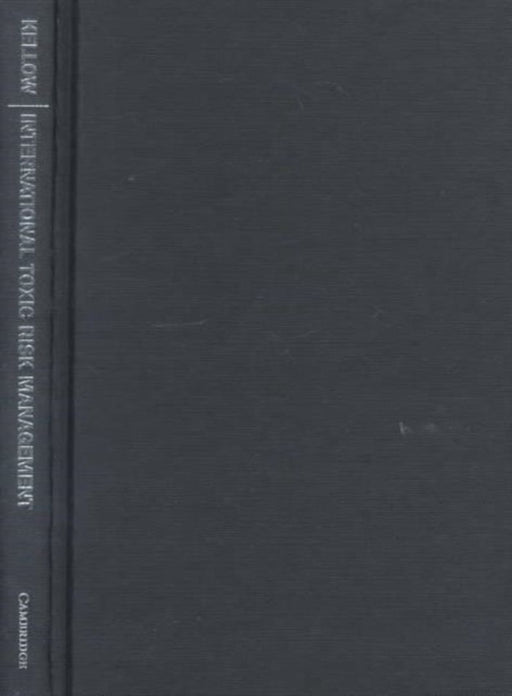 International Toxic Risk Management: Ideals, Interests and Implementation by Aynsley Kellow