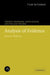 Analysis of Evidence by Terence J. Anderson, David A. Schum, William Twinning