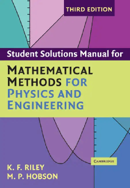 Std Sol Math Meth Phys Engin 3rd by K. F. Riley, M. P. Hobson