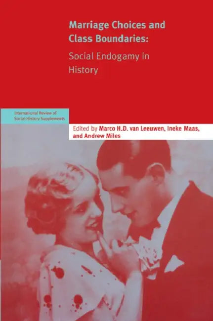 Marriage Choices and Class Boundaries: Social Endogamy in History by Marco H. D. Van Leeuwen, Ineke Maas, Andrew Miles