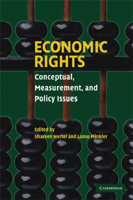 Economic Rights: Conceptual, Measurement, and Policy Issues by Shareen Hertel, Lanse Minkler