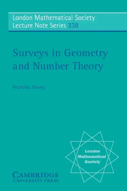 Surveys in Geometry and Number Theory: Reports on Contemporary Russian Mathematics by Nicholas Young