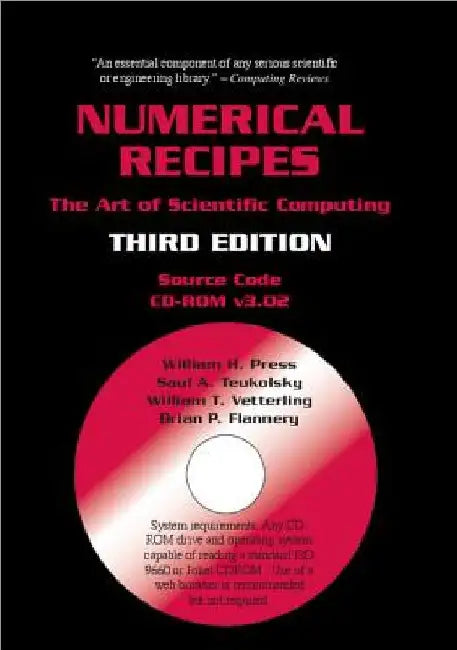 Numerical Recipes Source Code CD-ROM: The Art of Scientific Computing by William H. Press