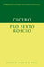 Cicero: 'Pro Sexto Roscio' by Cicero, Andrew R. Dyck