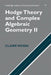 Hodge Theory and Complex Algebraic Geometry II: Volume 2 by Claire Voisin, Leila Schneps
