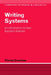 Writing Systems: An Introduction to Their Linguistic Analysis by Florian Coulmas