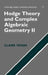 Hodge Theory and Complex Algebraic Geometry II: Volume 2 by Claire Voisin, C. Voisin, Voisin Claire