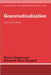 Grammaticalization by Paul J. Hopper