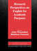 Research Perspectives on English for Academic Purposes by John Flowerdew