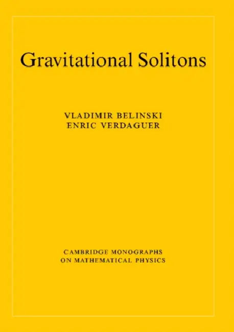 Gravitational Solitons by V. Belinski, E. Verdaguer