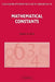 Mathematical Constants by S. Finch, Steven R. Finch, G. -C Rota