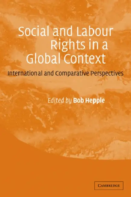 Social and Labour Rights in a Global Context: International and Comparative Perspectives by Bob Hepple, Hepple Bob