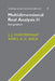 Multidimensional Real Analysis II: Integration by J. J. Duistermaat, J. A. C. Kolk, Duistermaat J. J.