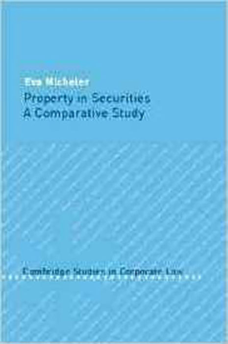 Property In Securities: A Comparative Study