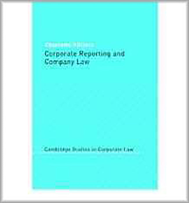 Corporate Reporting And Company Law