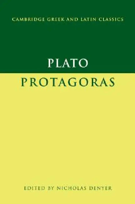 Plato: Protagoras by Plato, Nicholas Denyer