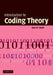 Introduction to Coding Theory by Ron M. Roth
