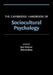 The Cambridge Handbook Of Sociocultural Psychology  by Jaan Valsiner