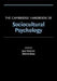 The Cambridge Handbook Of Sociocultural Psychology 