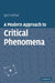 Modern Approach Critical Phenomena by Igor Herbut