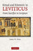 Ritual and Rhetoric in Leviticus by James W. Watts